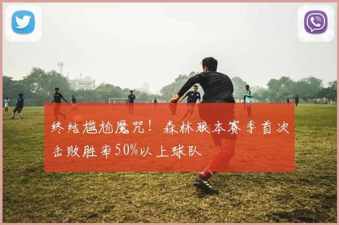 终结尴尬魔咒！森林狼本赛季首次击败胜率50%以上球队